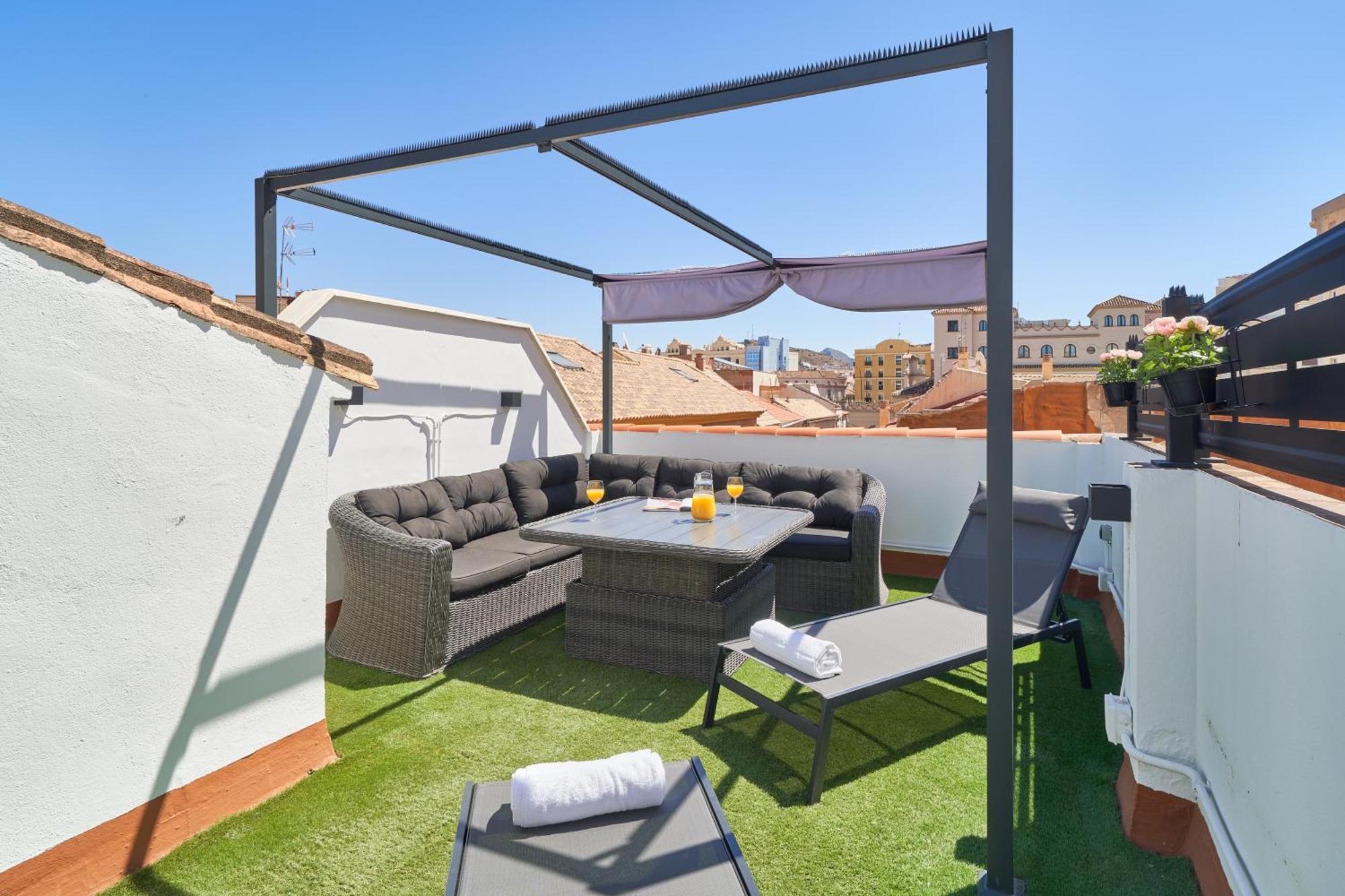 Sun-Kissed Getaway Appartement Málaga Buitenkant foto